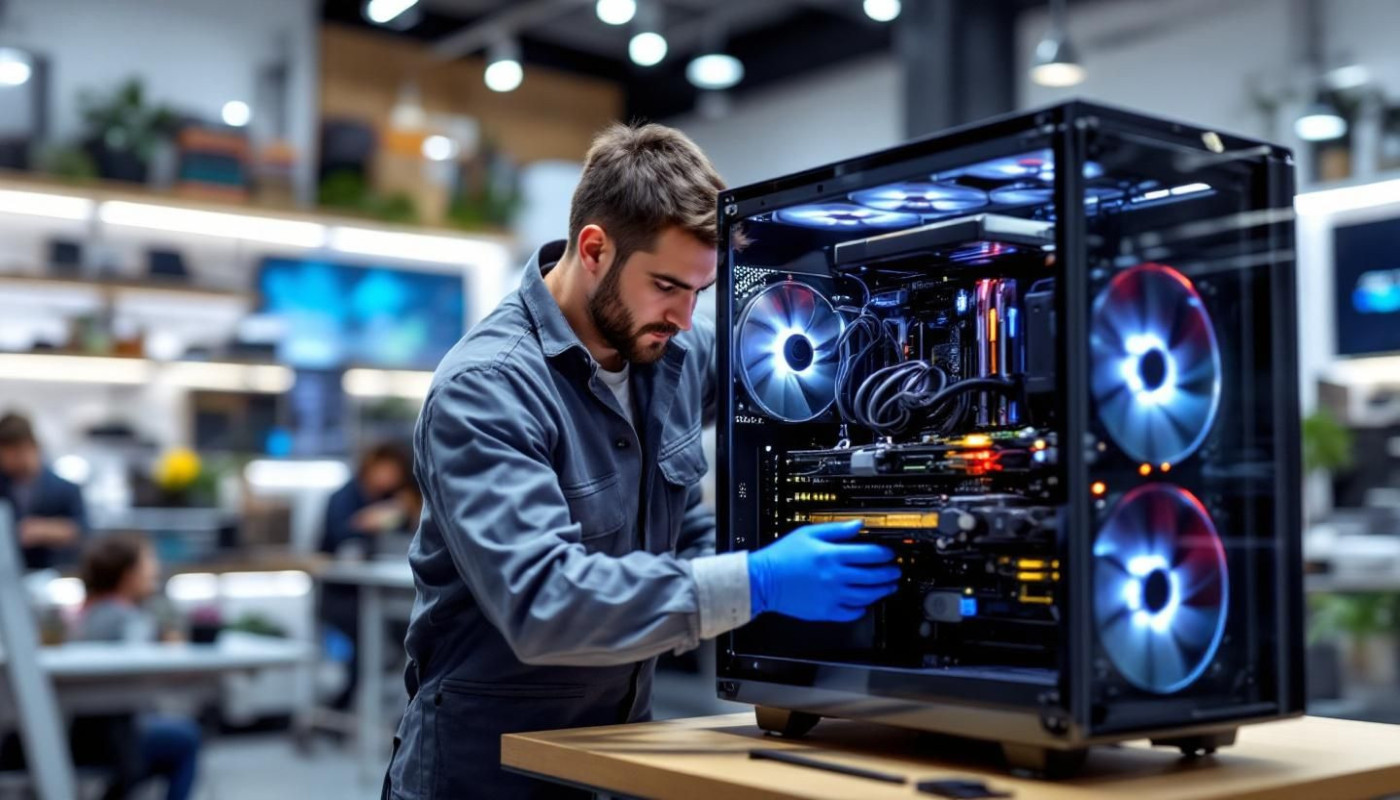 Comment le montage en direct transforme l'expérience d'achat de PC ?